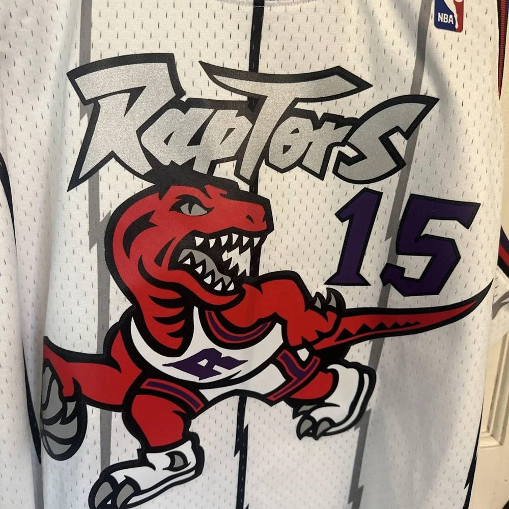 VINCE CARTER  NBA Jersey‎  Toronto Raptors  MENS  3XL MITCHELL & NESS  WHITE